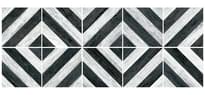 Плитка Diffusion Wooden Spirit Mix Sete Noir Set 10 Pcs 25x25 см, поверхность полуматовая