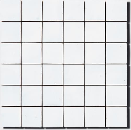 Diffusion Zellige Mosaic Blanc Neige 1 30x30