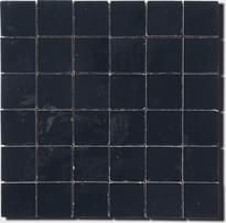 Плитка Diffusion Zellige Mosaic Noir 5 30x30 см, поверхность микс