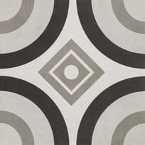Плитка Dom Ceramiche Comfort C Grey Circle 25x25 см, поверхность матовая