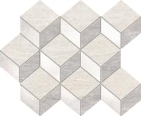 Плитка Domino Ceramika Blink Mozaika Grey 24.5x29.8 см, поверхность глянец