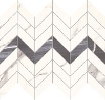 Плитка Domino Ceramika Bonella Mosaic White 24.6x29.8 см, поверхность матовая