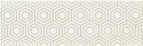 Плитка Domino Ceramika Burano Decor Bar White A 7.8x23.7 см, поверхность матовая