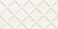 Плитка Domino Ceramika Burano Decor White 30.8x60.8 см, поверхность матовая, рельефная
