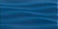 Плитка Domino Ceramika Joy Wave Blue Str 22.3x44.8 см, поверхность глянец