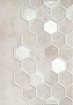 Плитка Domino Ceramika Magnetia Decor Hexa B 25x36 см, поверхность матовая