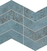Плитка Domino Ceramika Margot Blue Mosaico 25x29.8 см, поверхность матовая