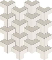 Плитка Domino Ceramika Puntini Mosaic Ecru 23.5x27.1 см, поверхность глянец