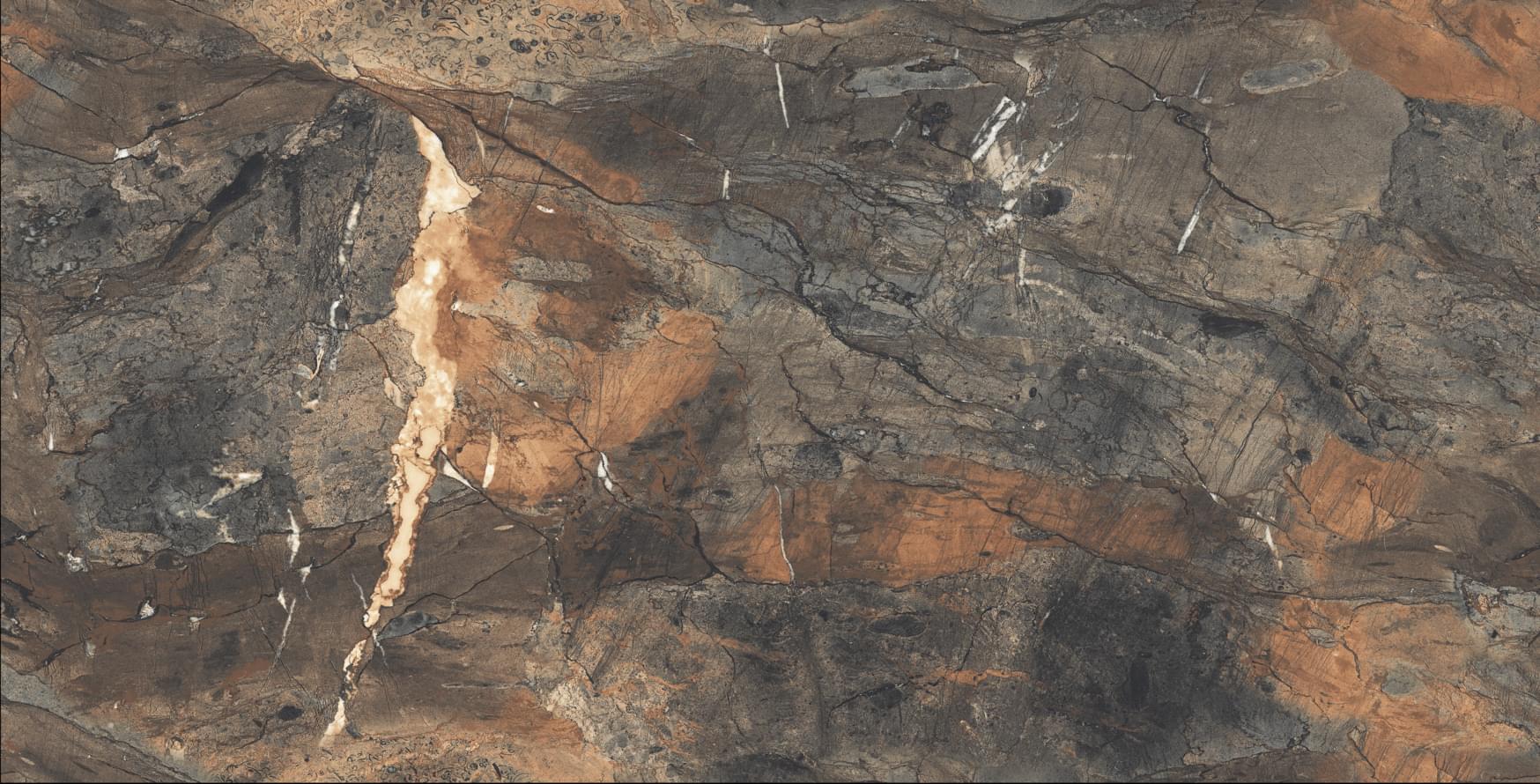 Плитка DosGres Relief Marble Shadows Levigato 60x120 см, поверхность полированная