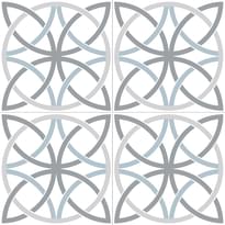 Плитка Dual Gres NiceKer Chic Bosham White 45x45 см, поверхность матовая