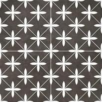Плитка Dual Gres NiceKer Chic Poole Black 45.2x45.2 см, поверхность матовая