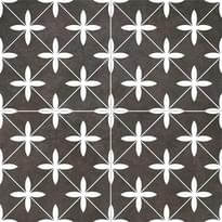 Плитка Dual Gres NiceKer Chic Poole Black 45x45 см, поверхность матовая