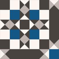Плитка Dual Gres NiceKer Victorian Dreams Windsor Blue 45.2x45.2 см, поверхность матовая