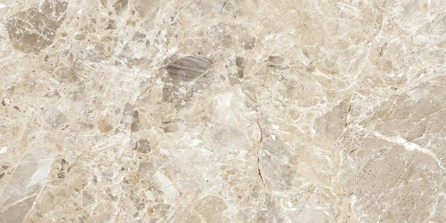 Плитка Due G Breccia Paradiso Beige Matt 60x120 см, поверхность матовая