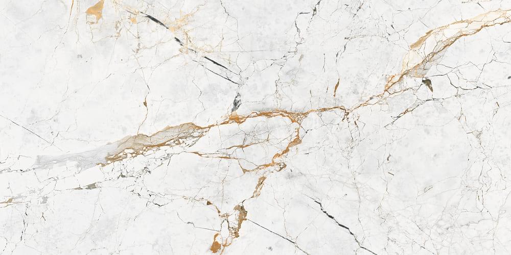 Плитка Duna Magnum Magnum White Carving 60x120 см, поверхность матовая, рельефная