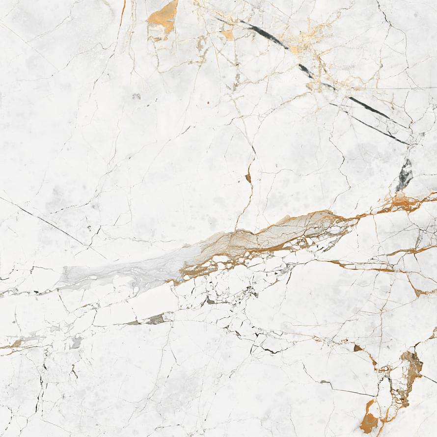 Плитка Duna Magnum Magnum White Carving 60x60 см, поверхность матовая, рельефная