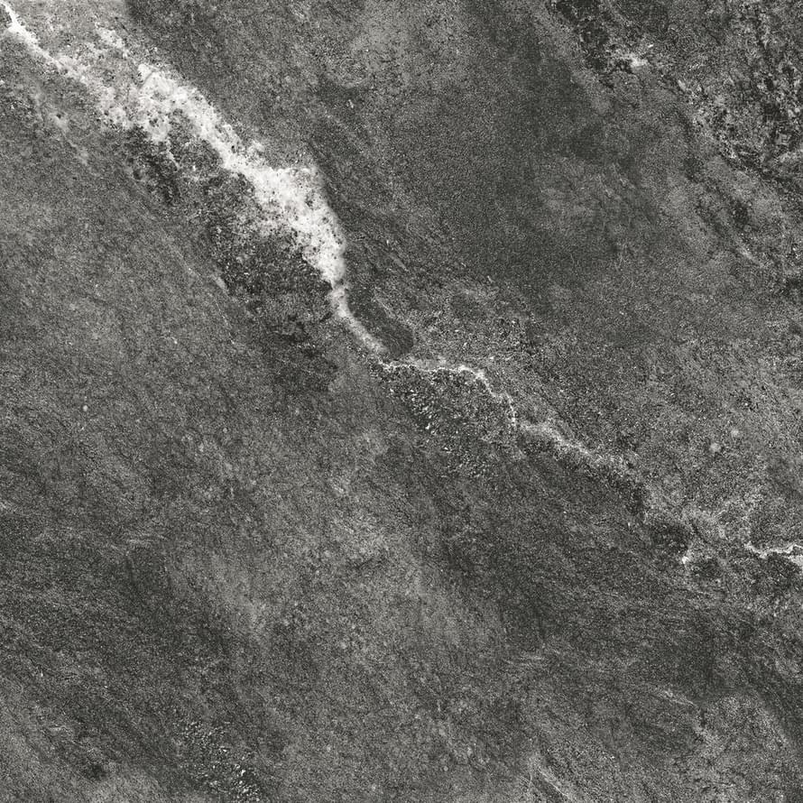 Плитка Duna Shadestone Nero Polish Sugar 60x60 см, поверхность полуполированная, рельефная