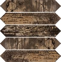 Плитка Dune Crackle And Nacar Crackle Decor Metal 6.5x33 см, поверхность глянец