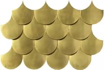 Плитка Dune Mosaico Sirena Gold 30x20 см, поверхность полуматовая, рельефная