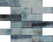 Плитка Dune Mosaico Sublime Blue 29.8x29.8 см, поверхность глянец