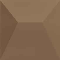 Плитка Dune Shapes 1 Japan Bronzo 25x25 см, поверхность полуматовая, рельефная