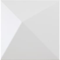Плитка Dune Shapes 1 Kioto White Gloss 25x25 см, поверхность глянец, рельефная