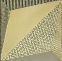 Плитка Dune Shapes 1 Origami Gold 25x25 см, поверхность полуматовая, рельефная