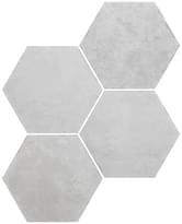 Плитка Durstone Six Saona Blanco Hex 23x27 см, поверхность матовая