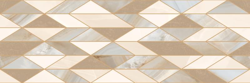 Плитка Ecoceramic Rodas Diamond Warm 33.3x100 см, поверхность глянец
