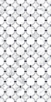 Плитка Edimax Reve Dec Anneaux 60x120 см, поверхность матовая, рельефная