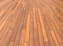 EkzoFloor Тик Bali Teak Террасная Доска Без Покрытия 13x120-240 см, поверхность без покрытия, рельефная