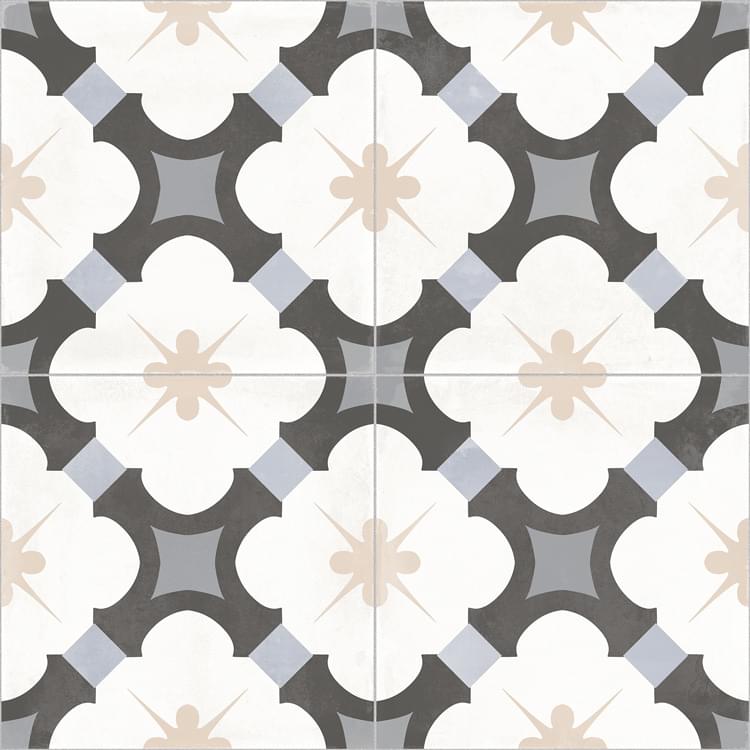 Плитка El Molino Aldana Midnight Matt 58x58 см, поверхность матовая