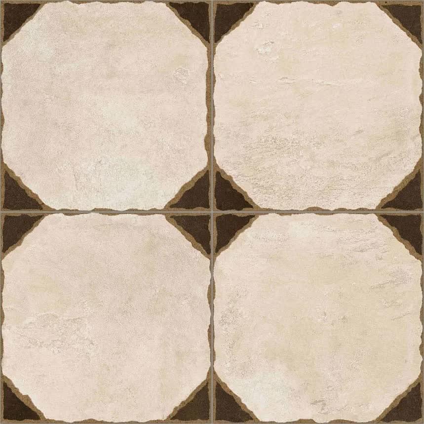 Плитка El Molino Artistic Black 58x58 см, поверхность матовая
