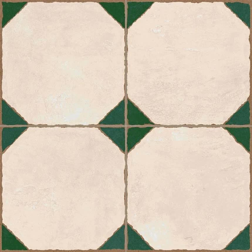 Плитка El Molino Artistic Green 58x58 см, поверхность матовая