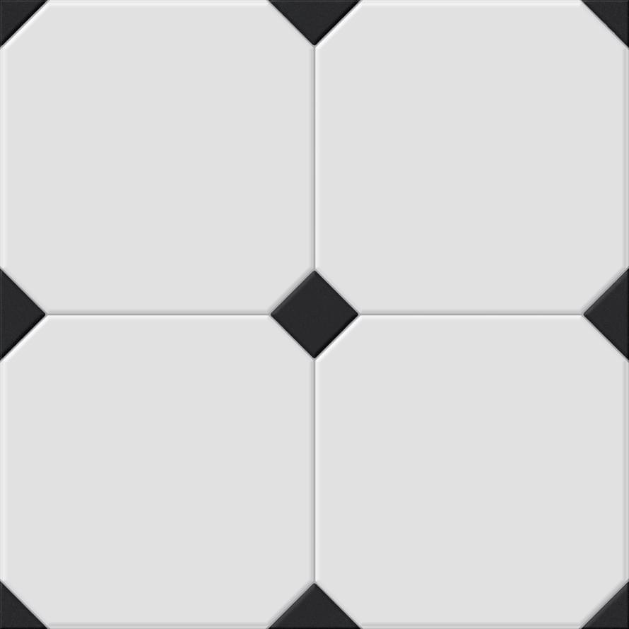 El Molino Betera Black White 58x58 El Molino Betera Black White 58x58