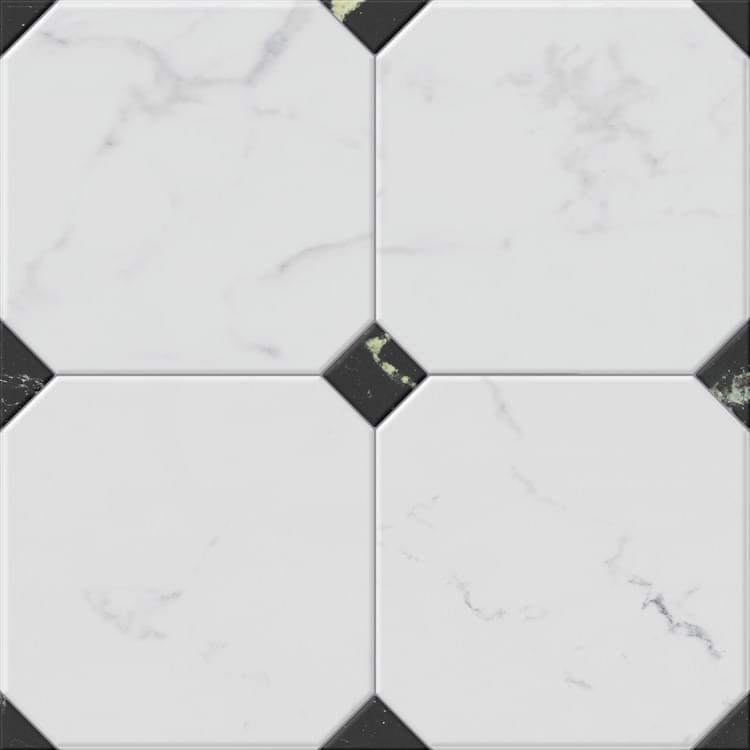 Плитка El Molino Betera Blanco Satin 33.3x33.3 см, поверхность полуматовая