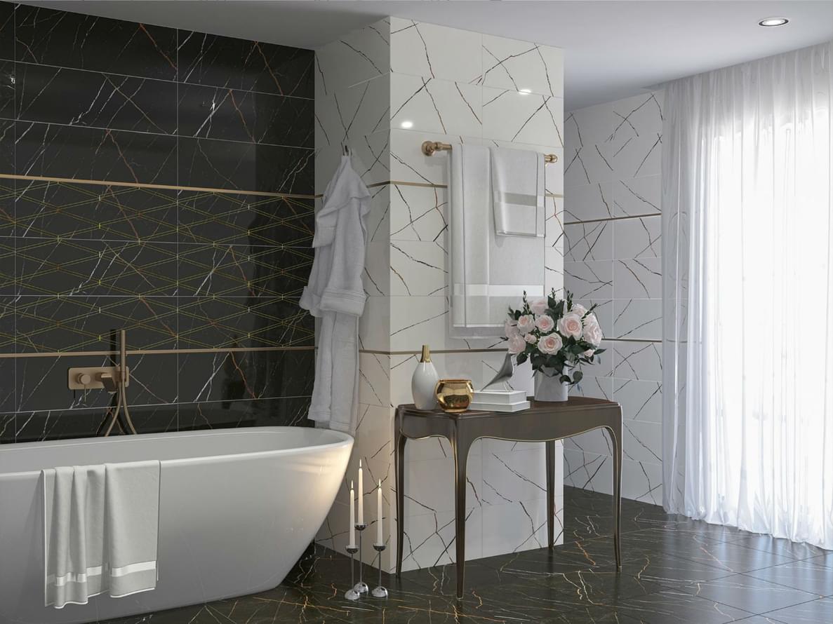 керамика фабрики Eletto коллекция Black And Gold