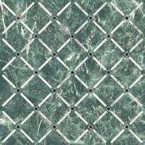 Плитка Elios Dynasty Crown Green 3D Honed 30x30 см, поверхность полуматовая