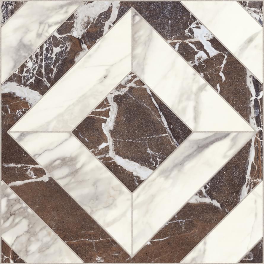 Плитка Elios Dynasty Kingdom Red 3D Honed 30x30 см, поверхность полуматовая