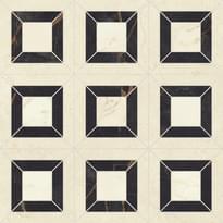 Плитка Elios Dynasty Prestige Black 3D Honed 30x30 см, поверхность полуматовая