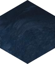 Плитка Elios Tropical Exa Blu 25x22 см, поверхность матовая, рельефная