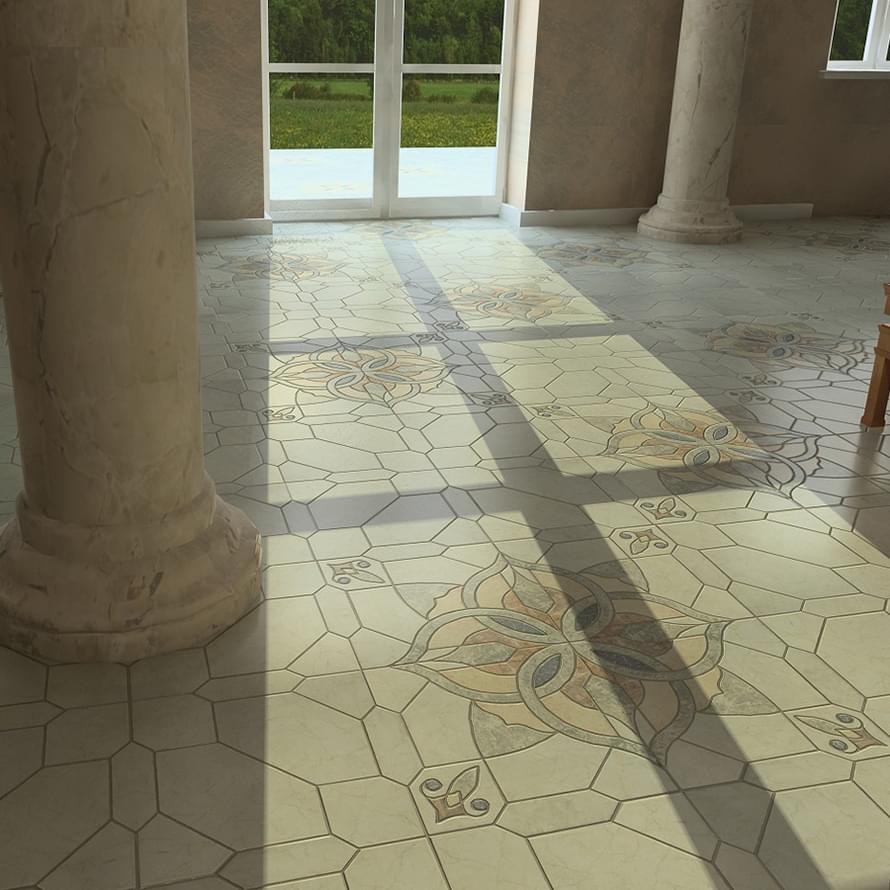 керамогранит фабрики Emigres коллекция Puzzlemi