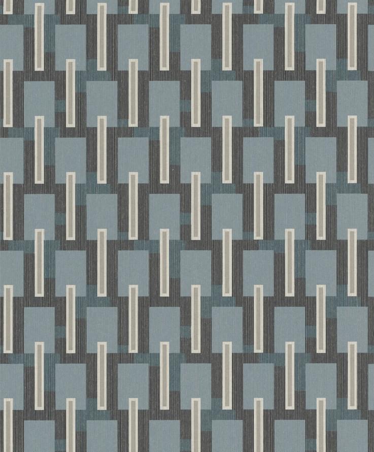 Emil And Hugo Oxford Blocks Grey-Anthrazit-Blue 10.05м x 53см поверхность