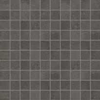 Плитка Emil Ceramica Be-Square Mosaico 3x3 Black Naturale 30x30 см, поверхность матовая, рельефная