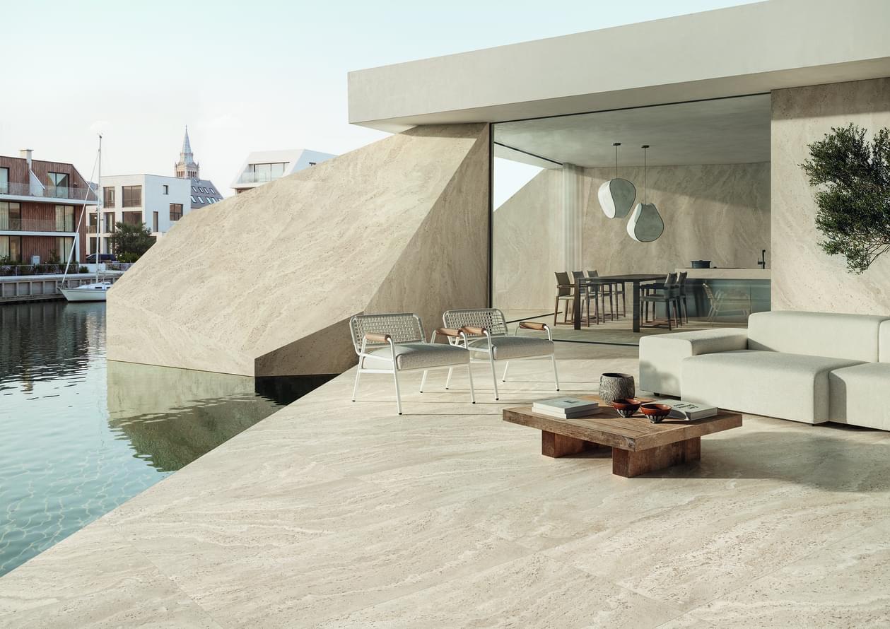 керамогранит фабрики Emil Ceramica коллекция Dual Travertine