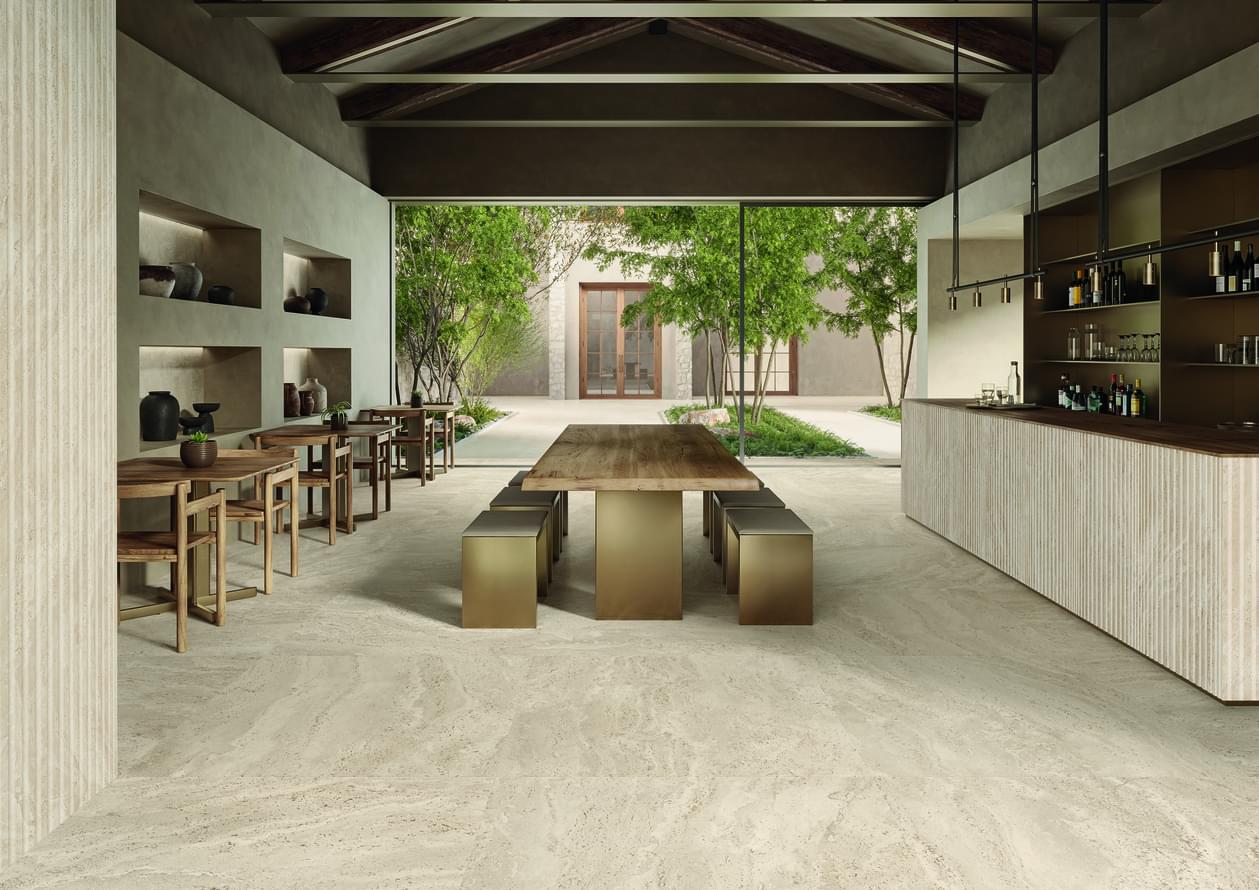 керамогранит фабрики Emil Ceramica коллекция Dual Travertine