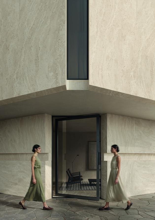 керамогранит фабрики Emil Ceramica коллекция Dual Travertine