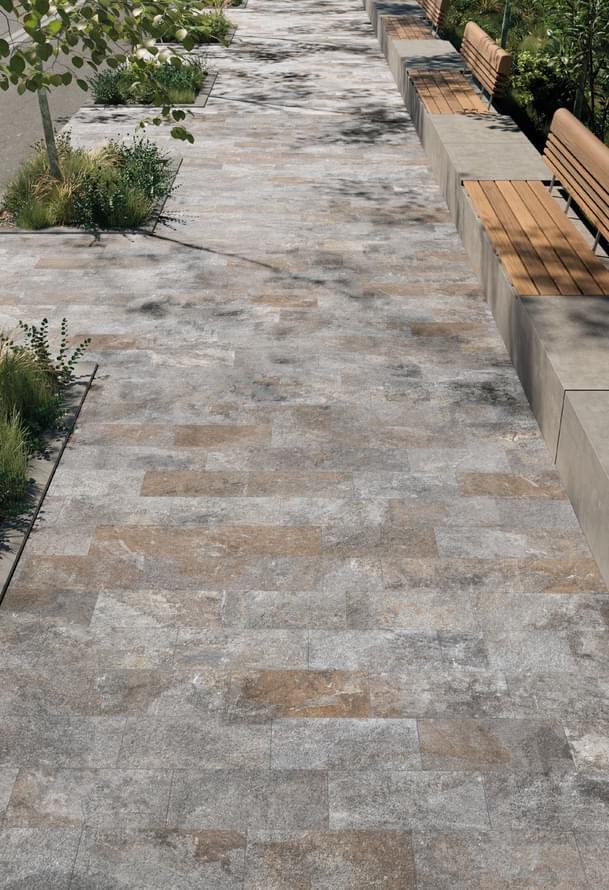 керамогранит фабрики Emil Ceramica коллекция Externa Quarzite