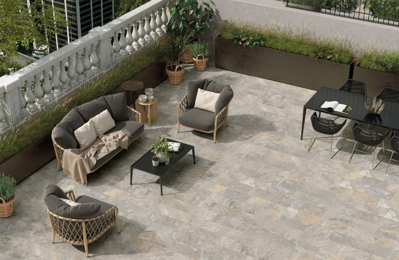 керамогранит фабрики Emil Ceramica коллекция Externa Quarzite