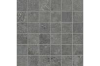 Плитка Emil Ceramica Fabrika Mosaico 5X5 Dark Grey Silktech 30x30 см, поверхность матовая